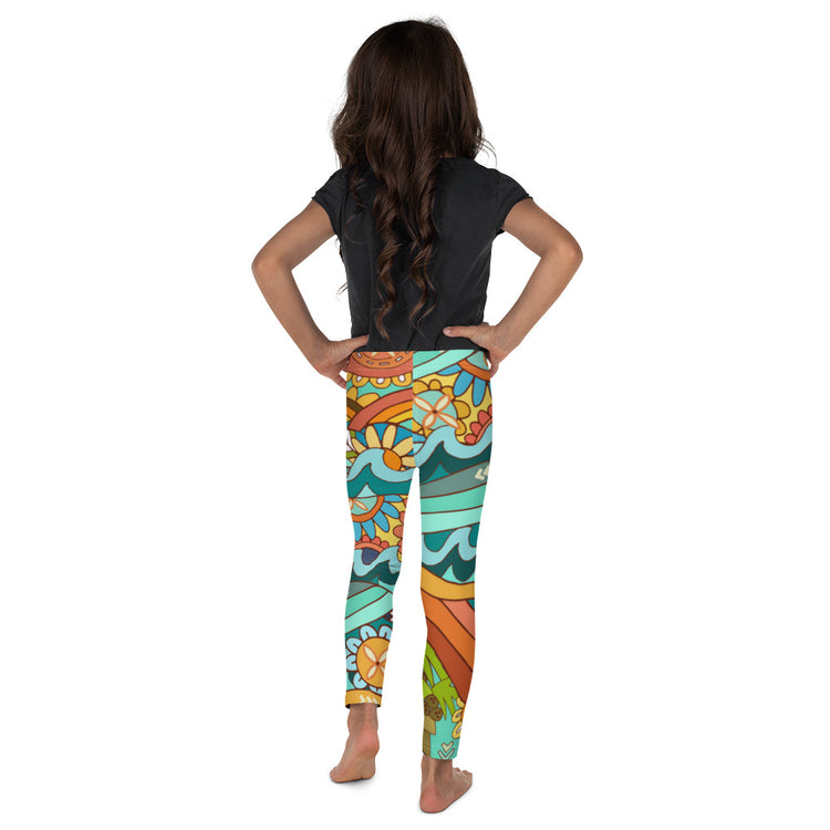 "Island Vibes" Kids Leggings