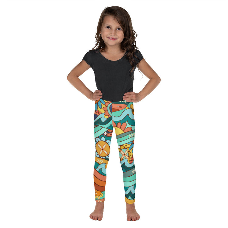 "Island Vibes" Kids Leggings