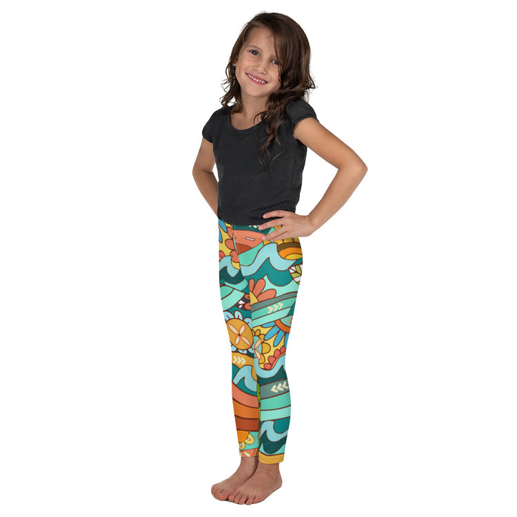 "Island Vibes" Kids Leggings