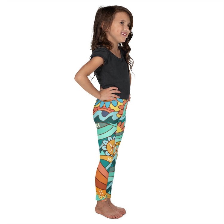 "Island Vibes" Kids Leggings