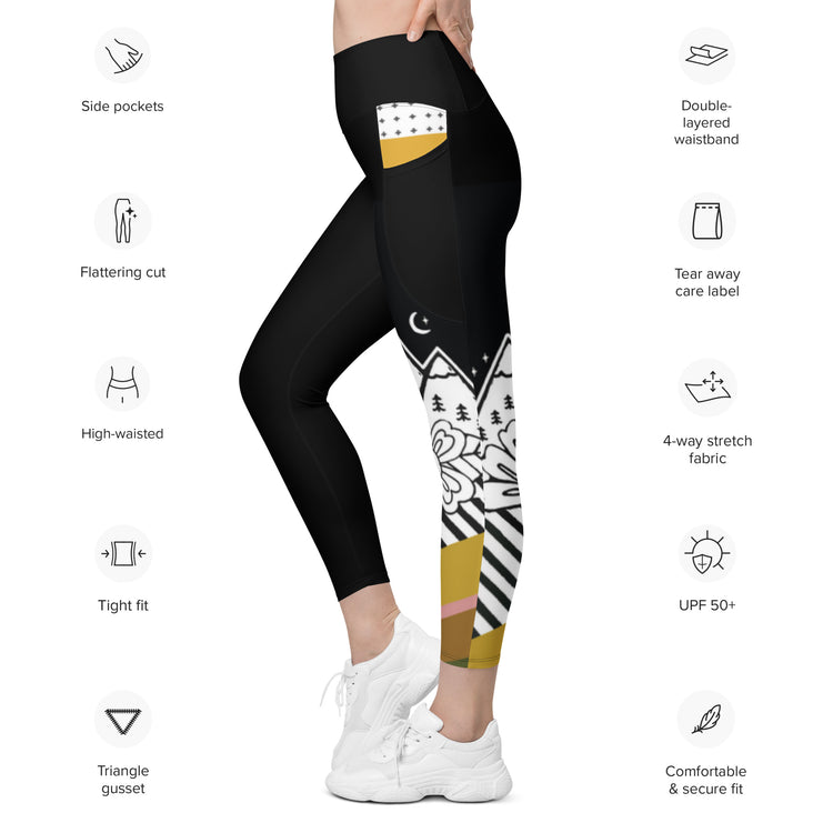 "Aspen Alley" Leggings with pockets