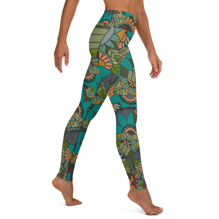 "Go With The Flow" Yoga Leggings