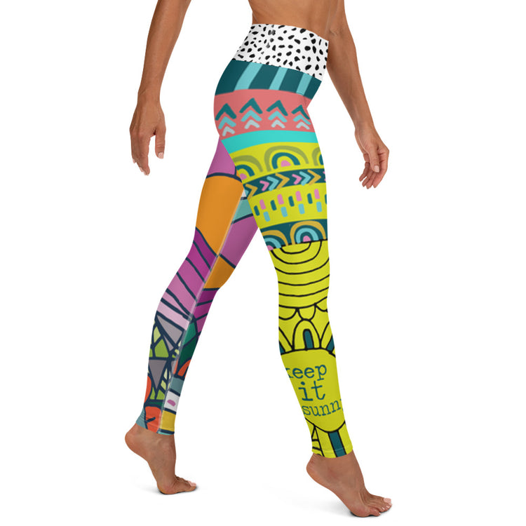 "Keep it Sunny" Yoga Leggings