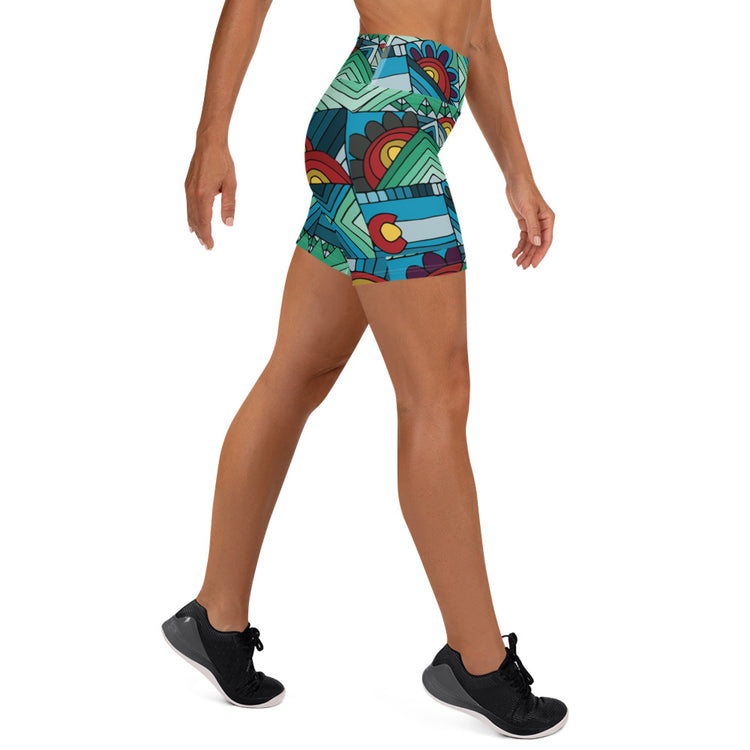 "Colorado" Yoga Shorts