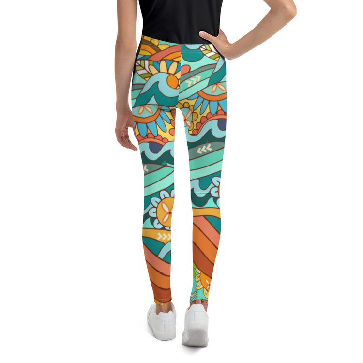 "Island Vibes" Youth Leggings