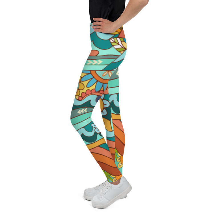 "Island Vibes" Youth Leggings