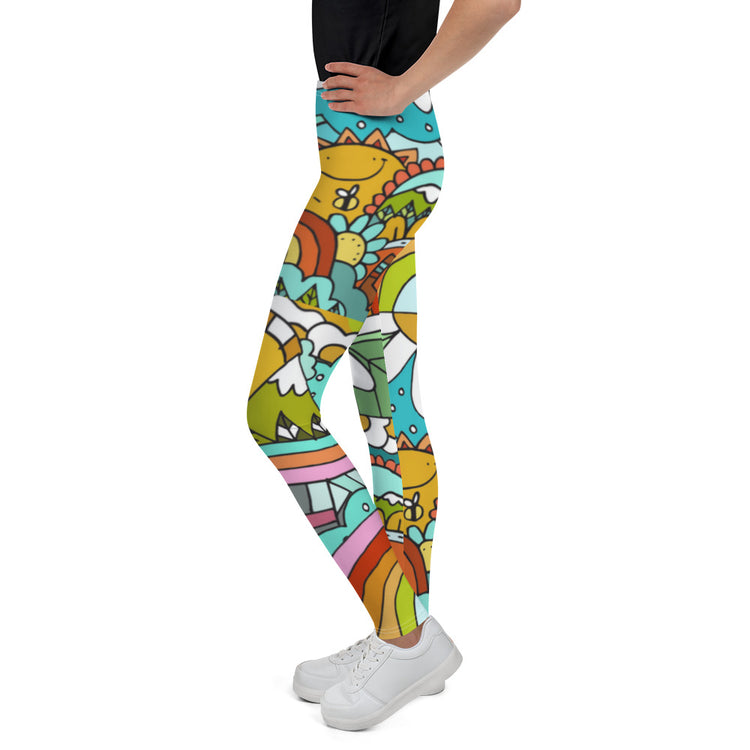 "Love Today" Youth Leggings