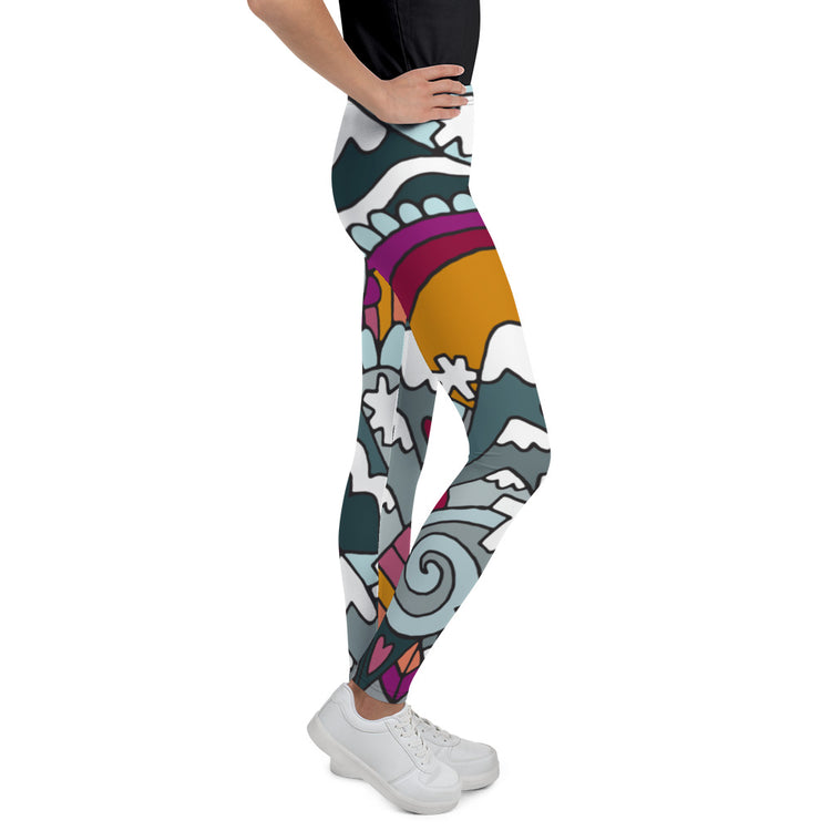 "Winter Wonderland" Youth Leggings