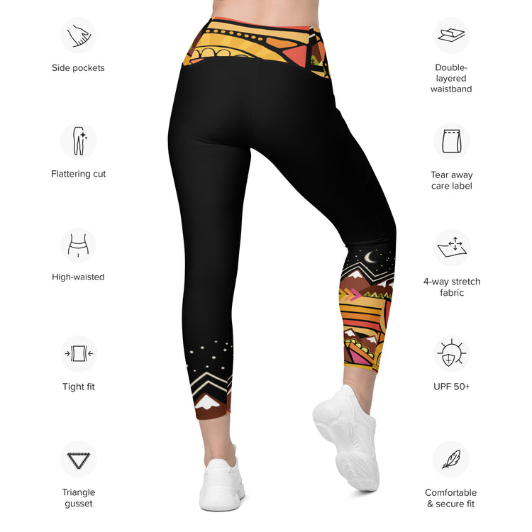 "Keep Frisco Funky" Leggings with pockets