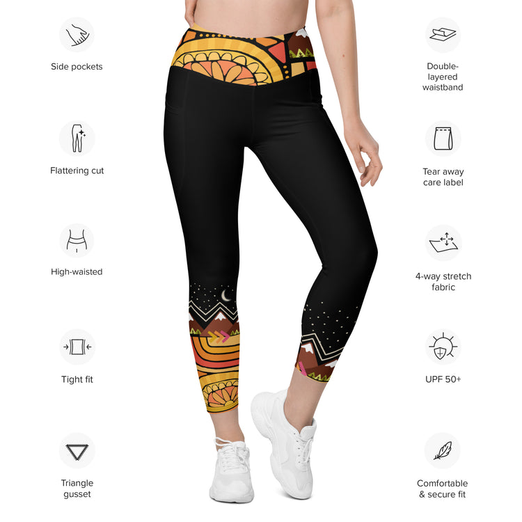 "Keep Frisco Funky" Leggings with pockets