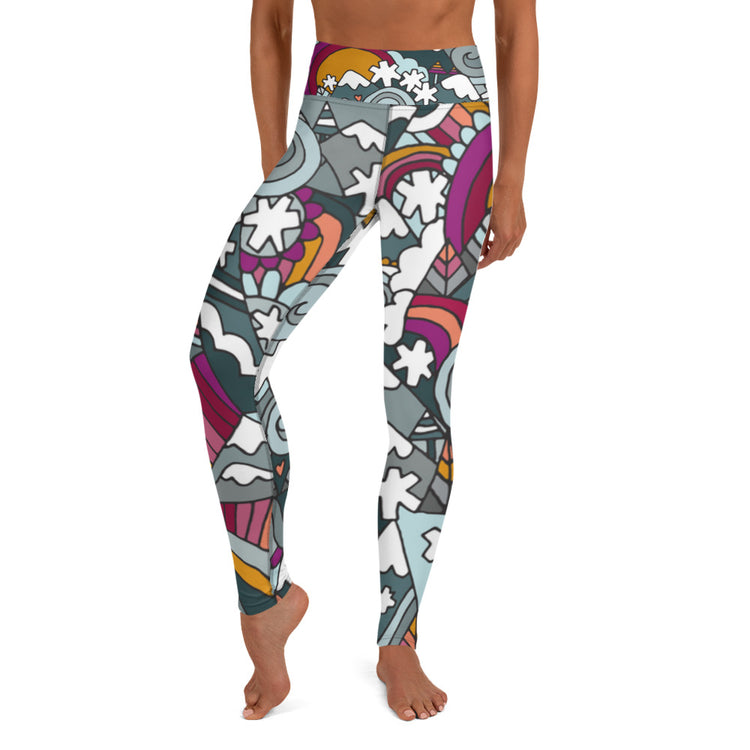 "Winter Wonderland" Yoga Leggings