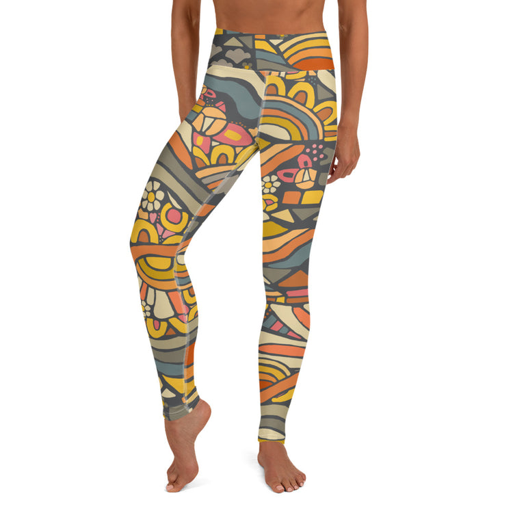 "10 Mile" Yoga Leggings