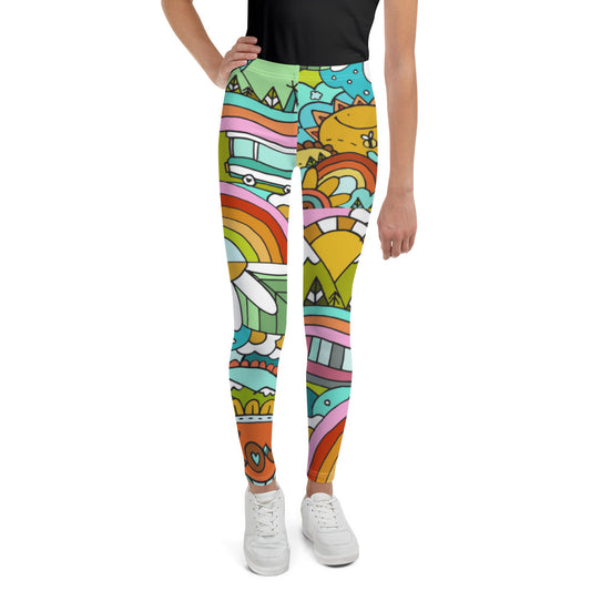 "Love Today" Youth Leggings